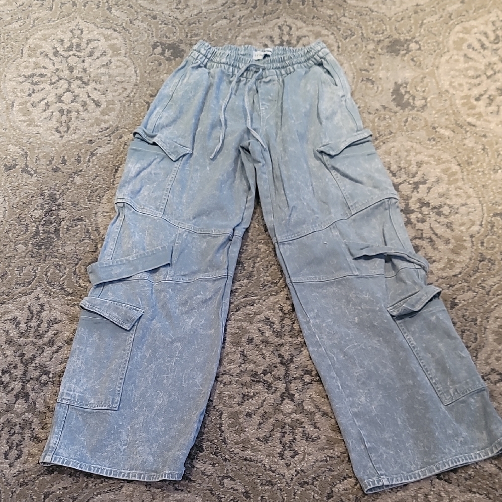 Stylish Light Green Cargo Pants